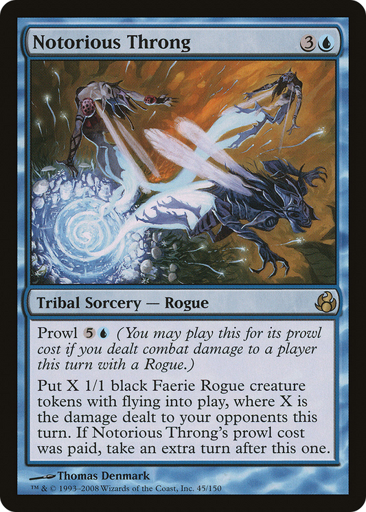 Notorious Throng (MOR-045) - Morningtide Foil