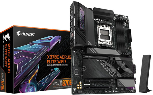 Gigabyte MB X870E A ELITE WIFI7 AMD X870E AM5 Max256GB DDR5 ATX