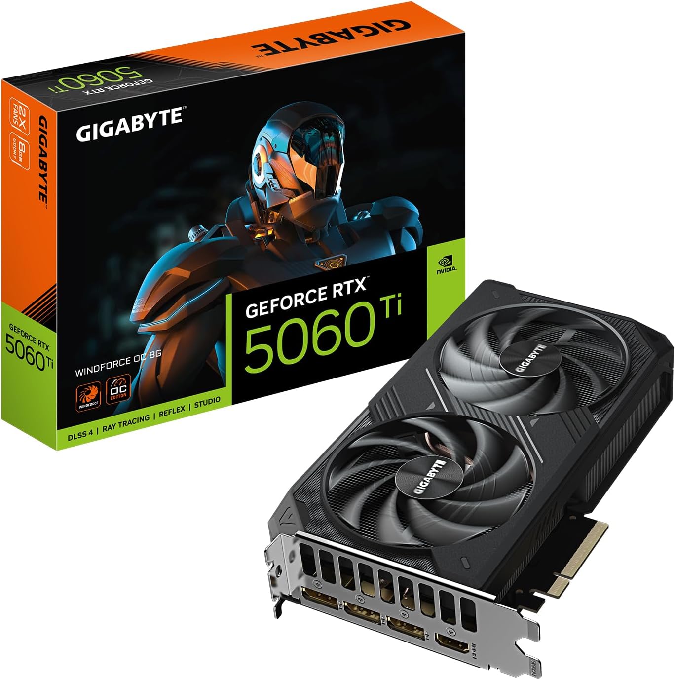 Gigabyte GeForce RTX 5060 Ti WINDFORCE OC 8G 8GB GDDR7