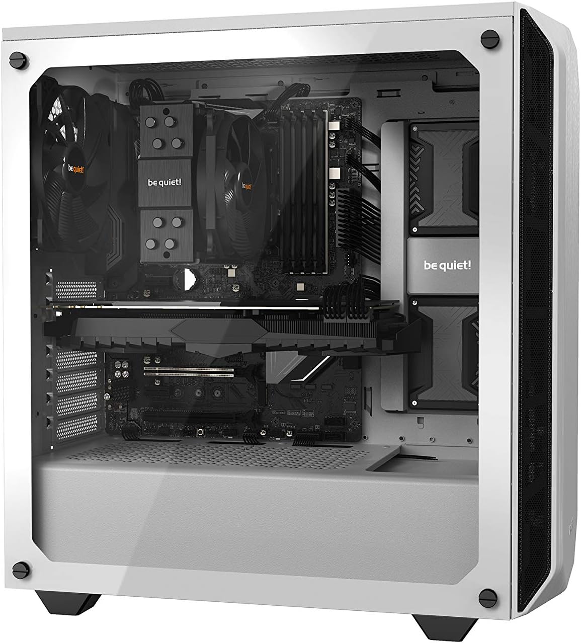 be quiet! BGW35 PURE BASE 500 Window White ATX MATX MITX ATX