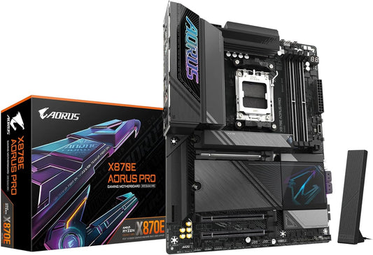 Gigabyte MB X870E AORUS PRO AMD X870E AM5 Max256GB DDR5 ATX