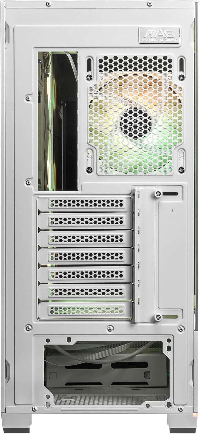 MSI CS MAG PANO 110R PZ WHITE Mid Tower ABS SPCC TG 3+1x120mm ARGB Fan White