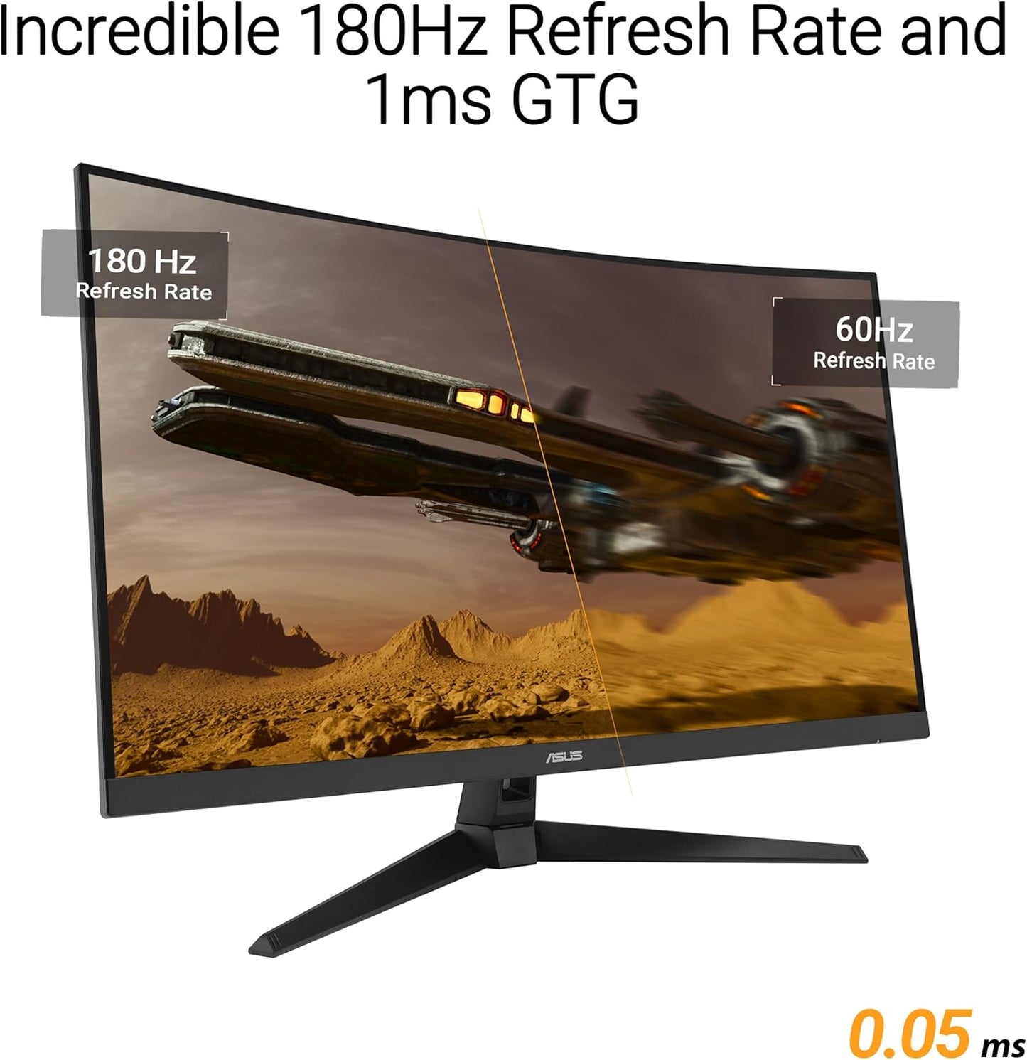 Asus MN VG32WQ3B 31.5 FastVA 2560x1440 16:9 1ms 0.5ms 180Hz DP 2xHDMI Speaker