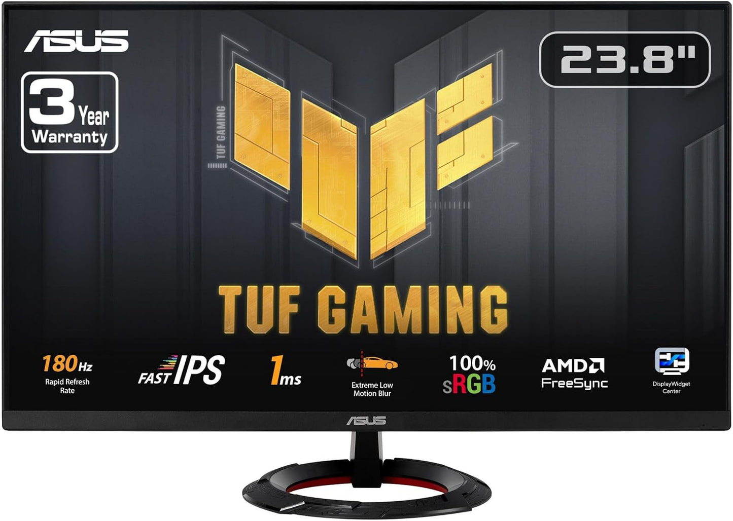 ASUS MN VG249Q3R 23.8 Fast IPS 1920x1080 16:9 1ms 180Hz DP 2xHDMI Speaker RTL