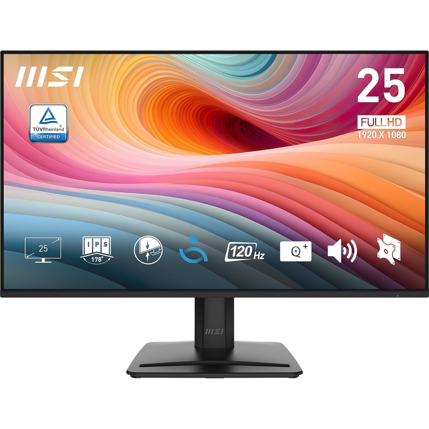 MSI PRO MP251W E2 24.5 IPS 1920x1080 16:9 1 4ms 120Hz HDMI DP Speaker