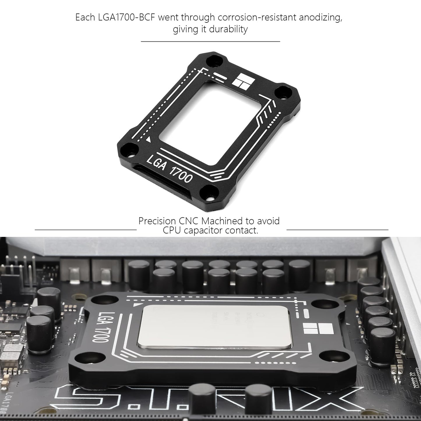 Thermalright LGA1700-BCF Black V2 CPU Contact Frame for 13th Gen & 14th Gen Intel