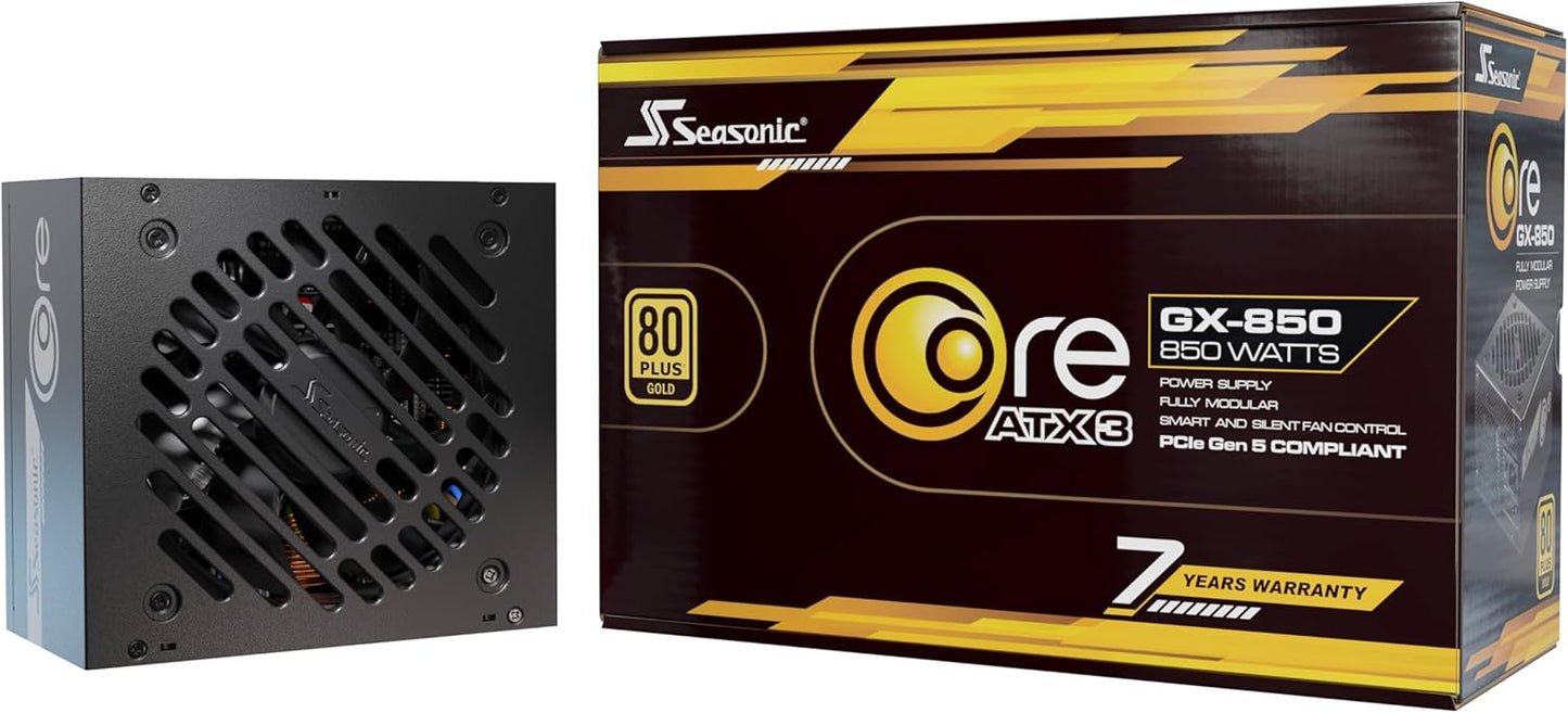 Seasonic PS SRP-CGX851-A5A32SF CORE V2 GX-850 850W 80+Gold Full-Modular ATX3.0