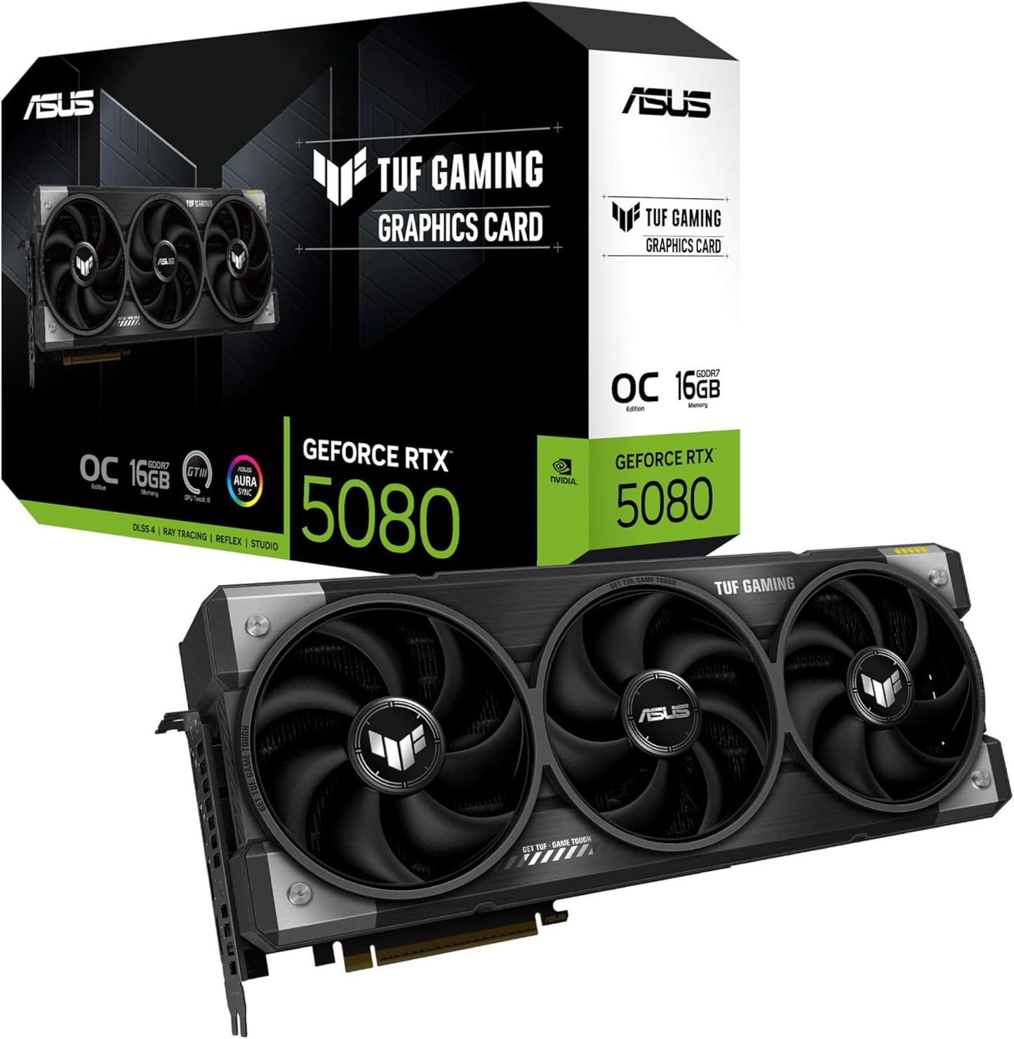 ASUS VCX TUF-RTX5080-O16G-GAMING 16GB GDDR7 gb