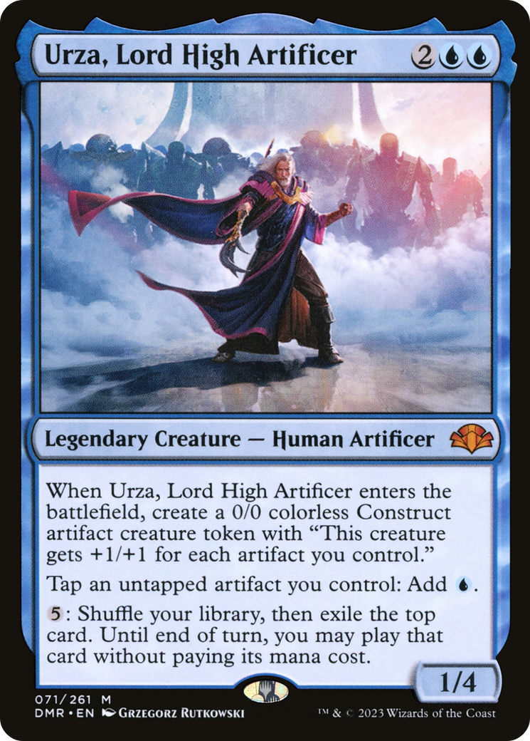 Urza, Lord High Artificer [dmr - 71]