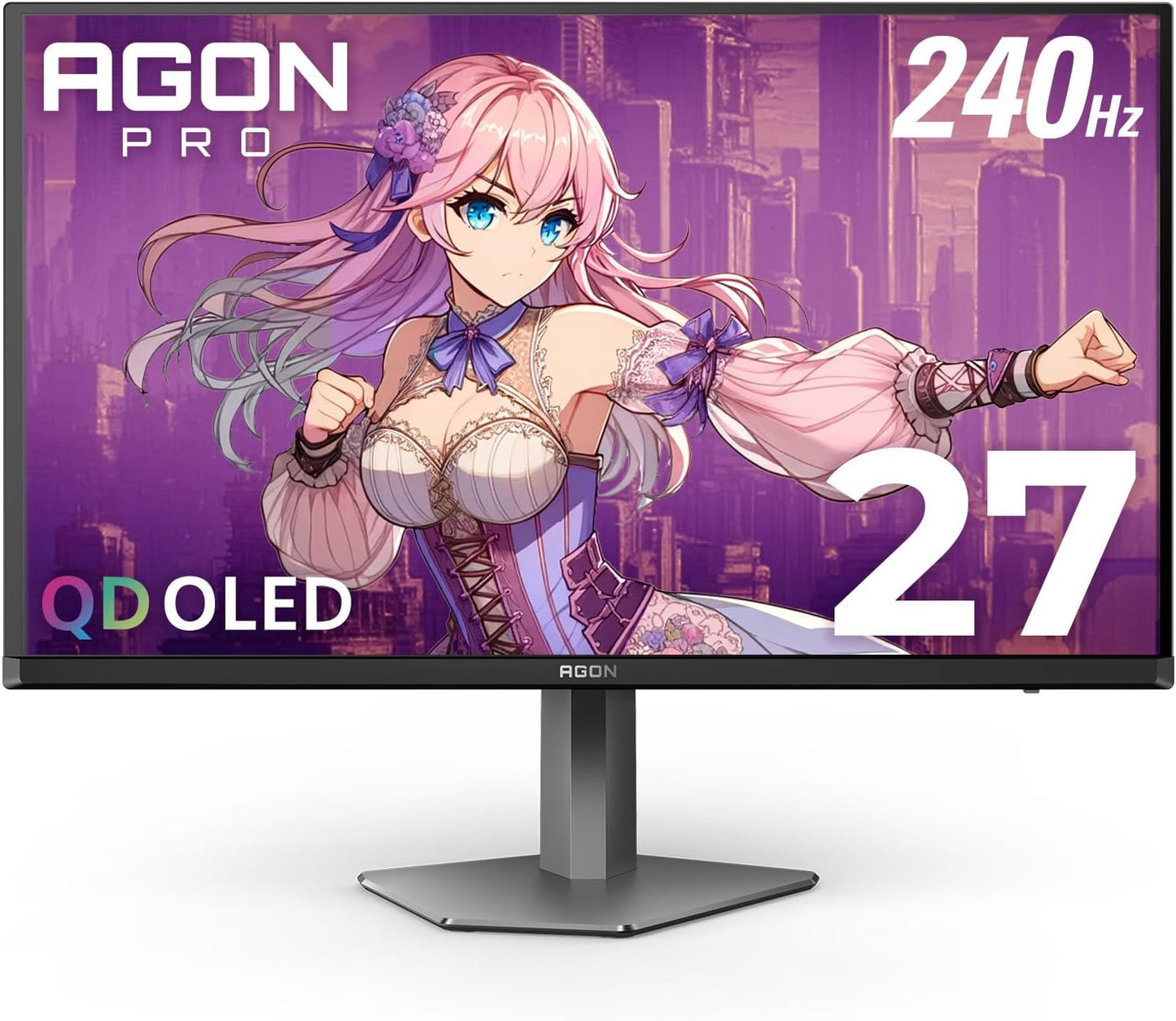 AOC 27 OLED 2560x1440 16:9 0.03ms 240Hz 2DP 2HDMI 2USB SPK