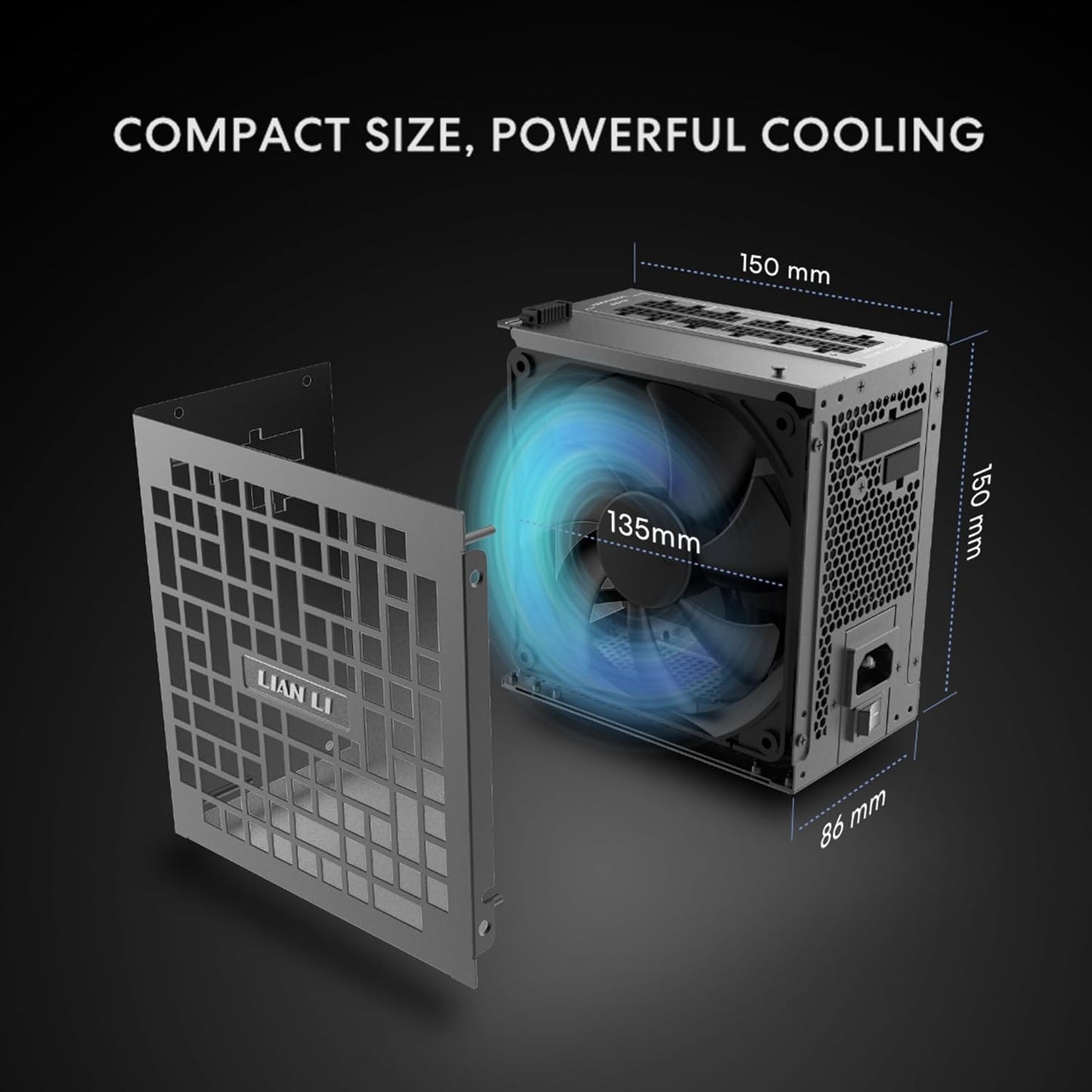Lian-Li RS1200G.BH 1200W 80+ Gold Full Modular ATX Black