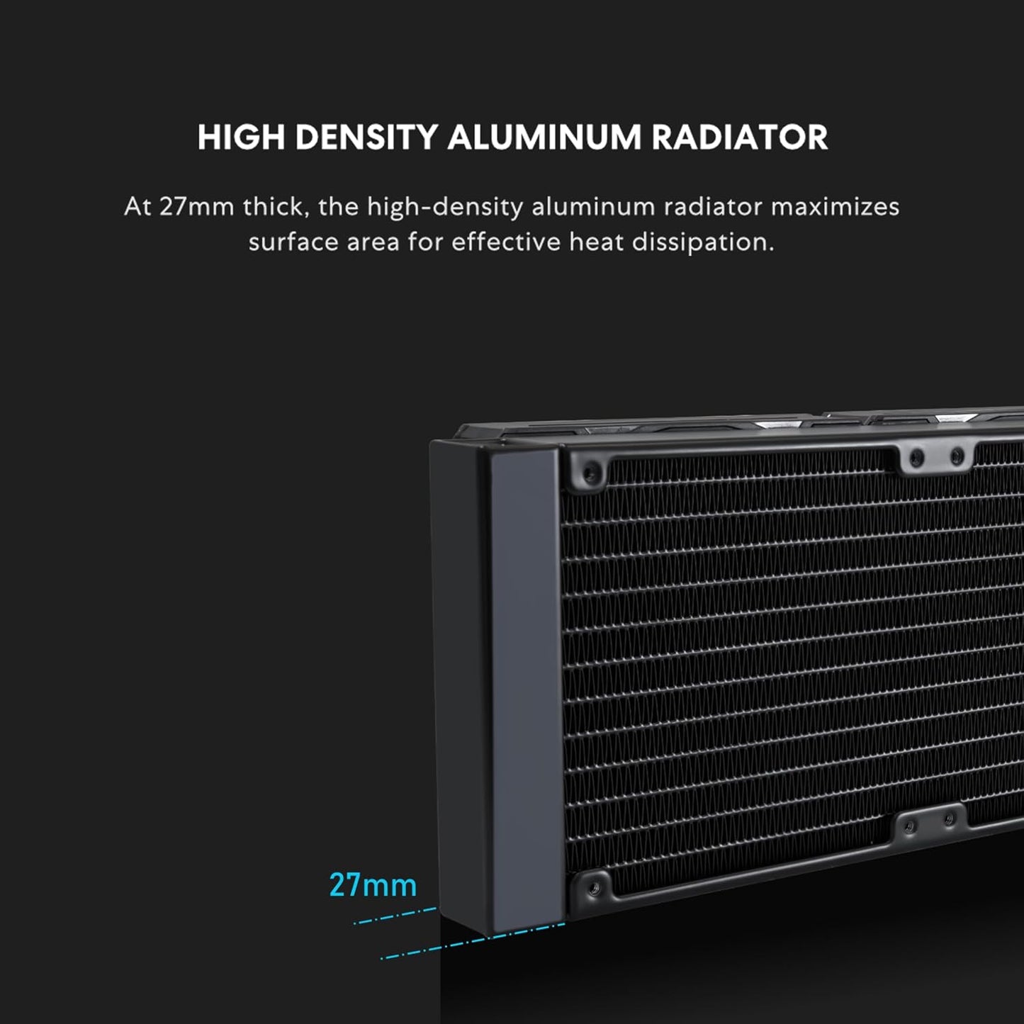 Lian-Li Fan GA2L36RB Fan Speed�2500RPM Pump�Speed 3800RPM Black Retail