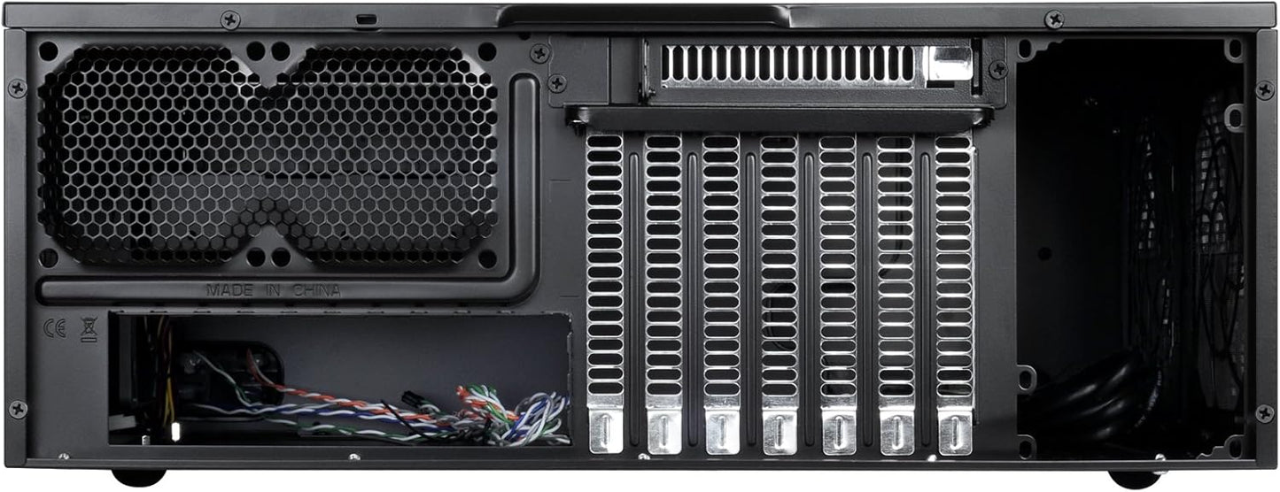 Silverstone CS SST-GD09B SSI-CEB ATX mATX 1x5.25 2x3.5+1x2.5 3xFan 2xUSB BK