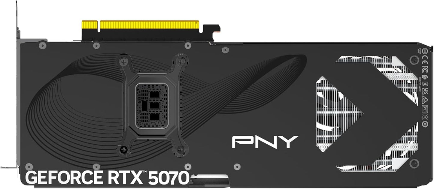 PNY VCX VCG507012TFXPB1 GeForce RTX 5070 Triple Fan GPU 12GB GDDR7 192B
