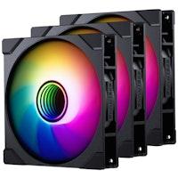 Phanteks Fan PH-F140M25R_G2_DBK01_3P M25-140 Gen2 Reversed Blade Triple Pack