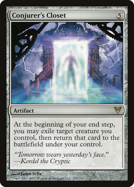 Conjurer's Closet (AVR-214) - Avacyn Restored Foil