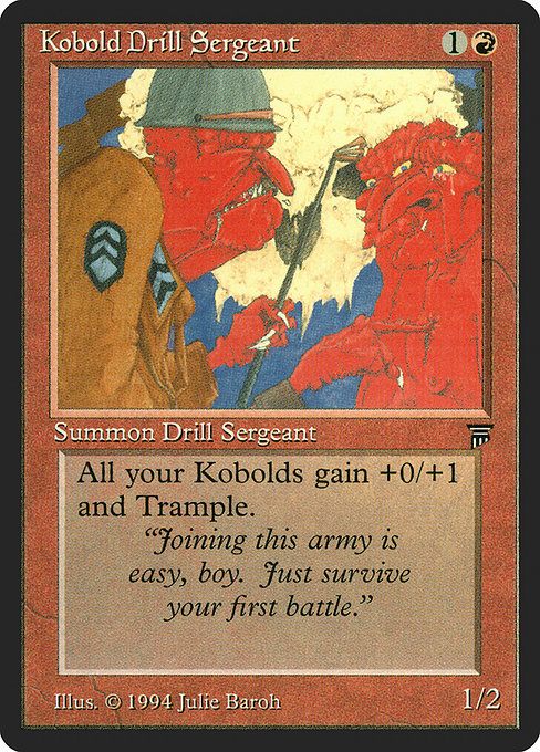Kobold Drill Sergeant [LEG - 154]