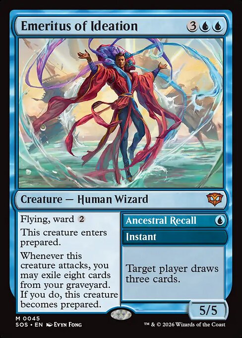 Emeritus of Ideation // Ancestral Recall [SOS - 45]