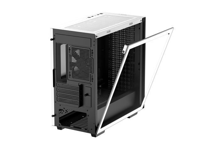 DeepCool CH370 WH Boîtier Micro ATX TG Blanc