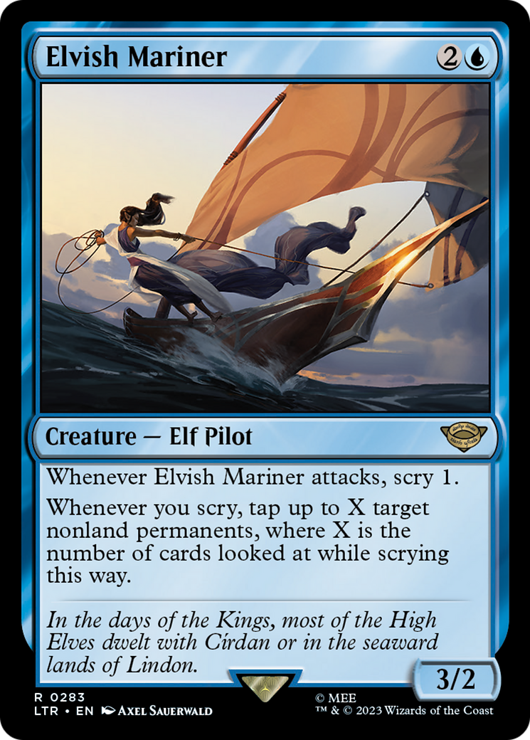 Elvish Mariner (LTR-283) - The Lord of the Rings: Tales of Middle-earth Foil