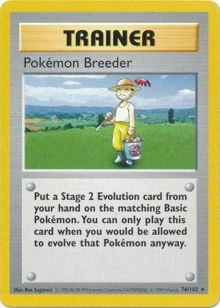 Pokémon Breeder [BASE1 - 76]