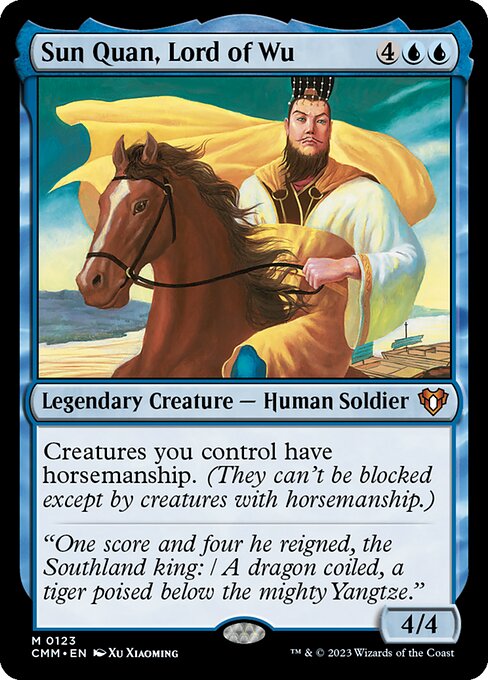 Sun Quan, Lord of Wu [CMM - 123]