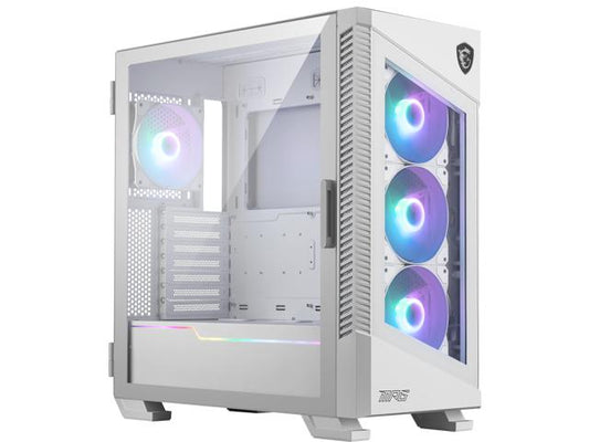 MSI MPG VELOX 100R BLANC Moyen-Tour 3x120mm &amp; 1x120mm ARGB Ventilateur