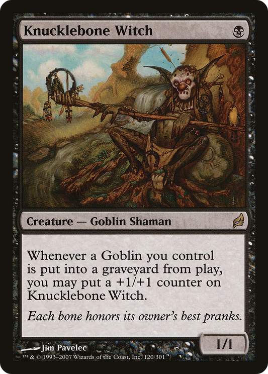 Knucklebone Witch (LRW-120) - Lorwyn