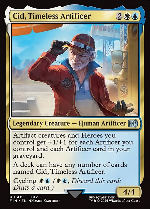 Cid, Timeless Artificer [FIN - 419]