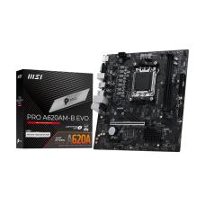 MSI MB PRO A620AM-B EVO AMD A620A AM5 Max128GB DDR5 mATX