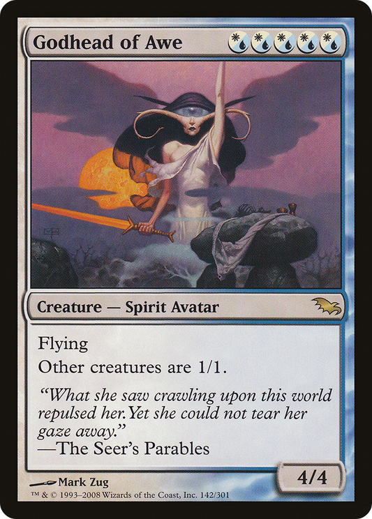 Godhead of Awe (SHM-142) - Shadowmoor Foil