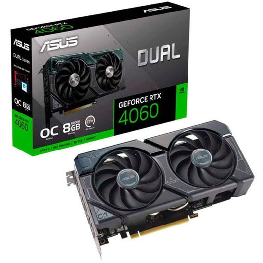 ASUS VCX DUAL-RTX4060-O8G-V2 GeForce RTX 4060 V2 OC Edition 8 Go GDDR6 128 bits