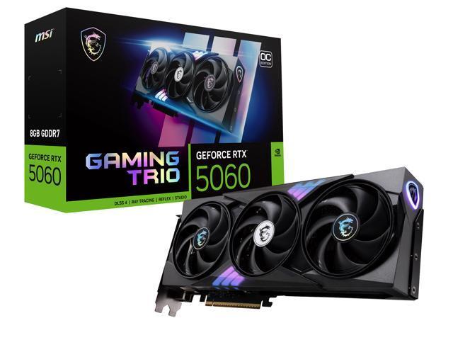 MSI VCX GeForce RTX 5060 8G GAMING TRIO OC 8GB GDDR7 128bit