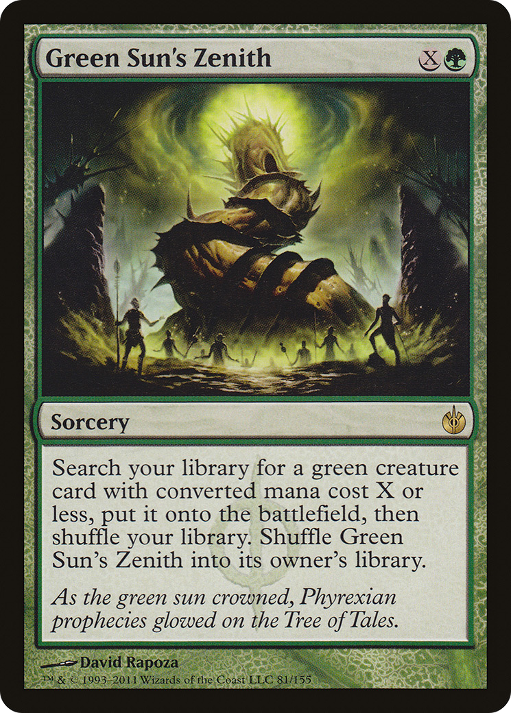 Green Sun's Zenith [mbs - 81]