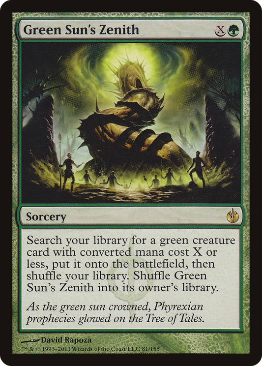 Green Sun's Zenith [mbs - 81]
