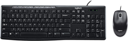 Logitech Keyboard Mouse 920-002714 MEDIA COMBO MK200 USB Retail