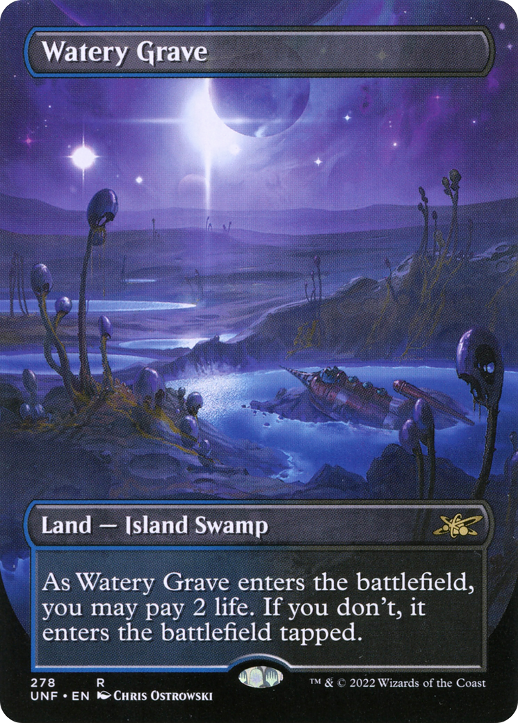 Watery Grave (UNF-278) - Unfinity (Borderless) Foil