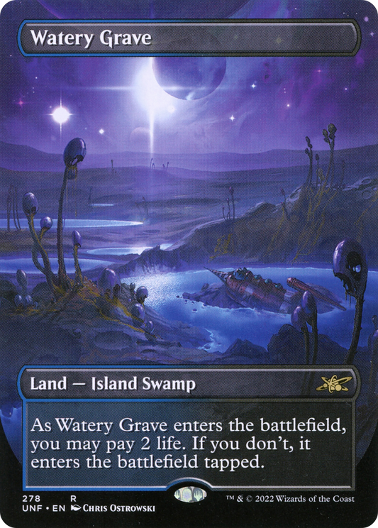 Watery Grave (UNF-278) - Unfinity (Borderless) Foil