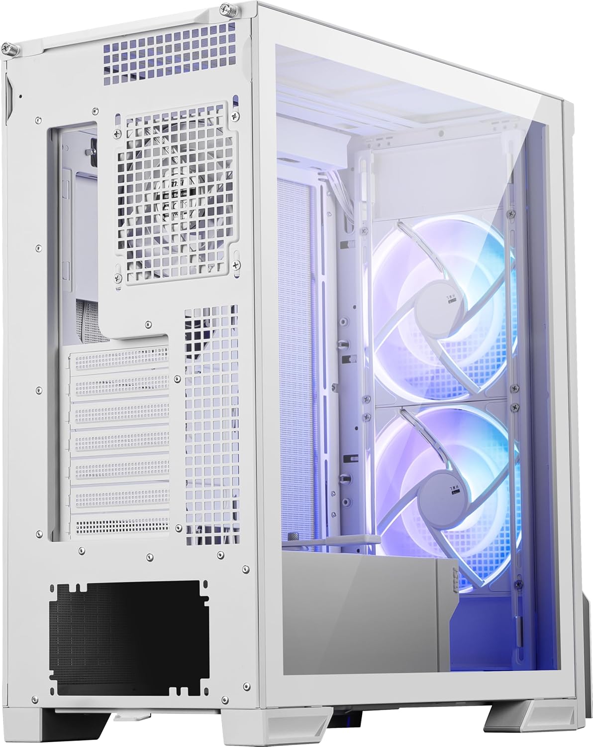 MSI CS MPG VELOX 300R AIRFLOW PZ WHITE MT Laminated TG 2x160mmARGB FN White