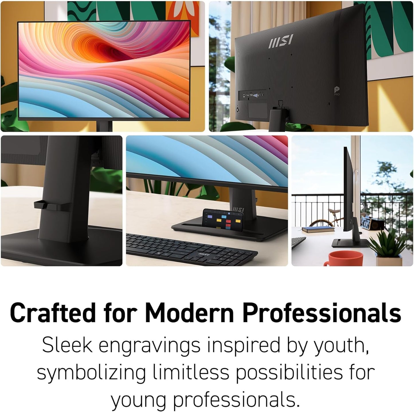 MSI PRO MP251W E2 24.5 IPS 1920x1080 16:9 1 4ms 120Hz HDMI DP Speaker