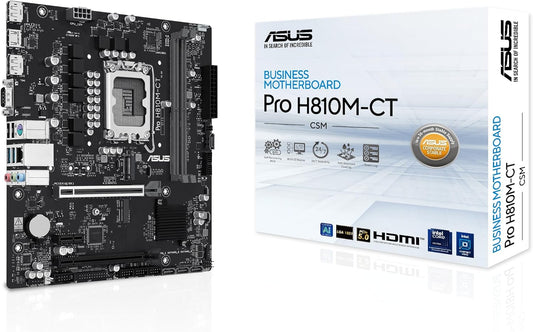 ASUS MB PRO H810M-CT-CSM H810 LGA1851 max128GB DDR5 micro-ATX