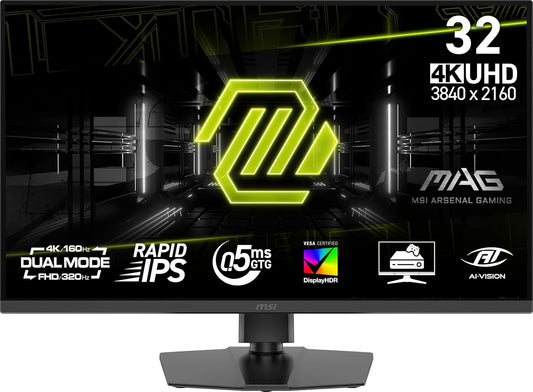 MSI MN MAG 322URDF E16 31.5 Rapid IPS 3840x2160 16:9 0.5ms 160Hz 2xHDMI DP