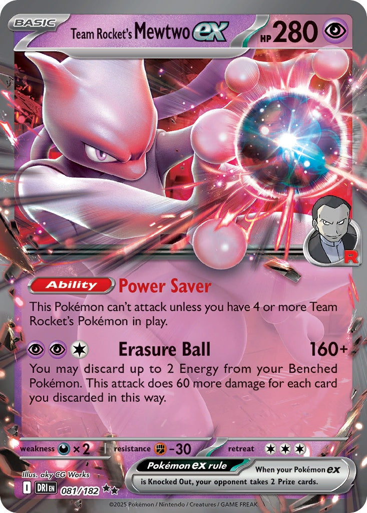 Team Rocket's Mewtwo ex [SV10 - 81]