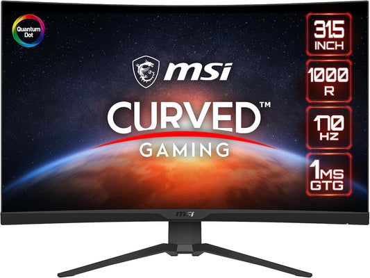MSI MN MAG 325CQRF QD E2 31.5 Rapid VA 2560x1440 16:9 0.5ms 180Hz 2xHDMI DP