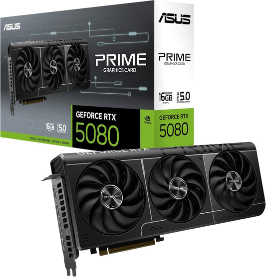 ASUS VCX PRIME-RTX5080-16G PRIME GeForce RTX 5080 16GB GDDR7 256B