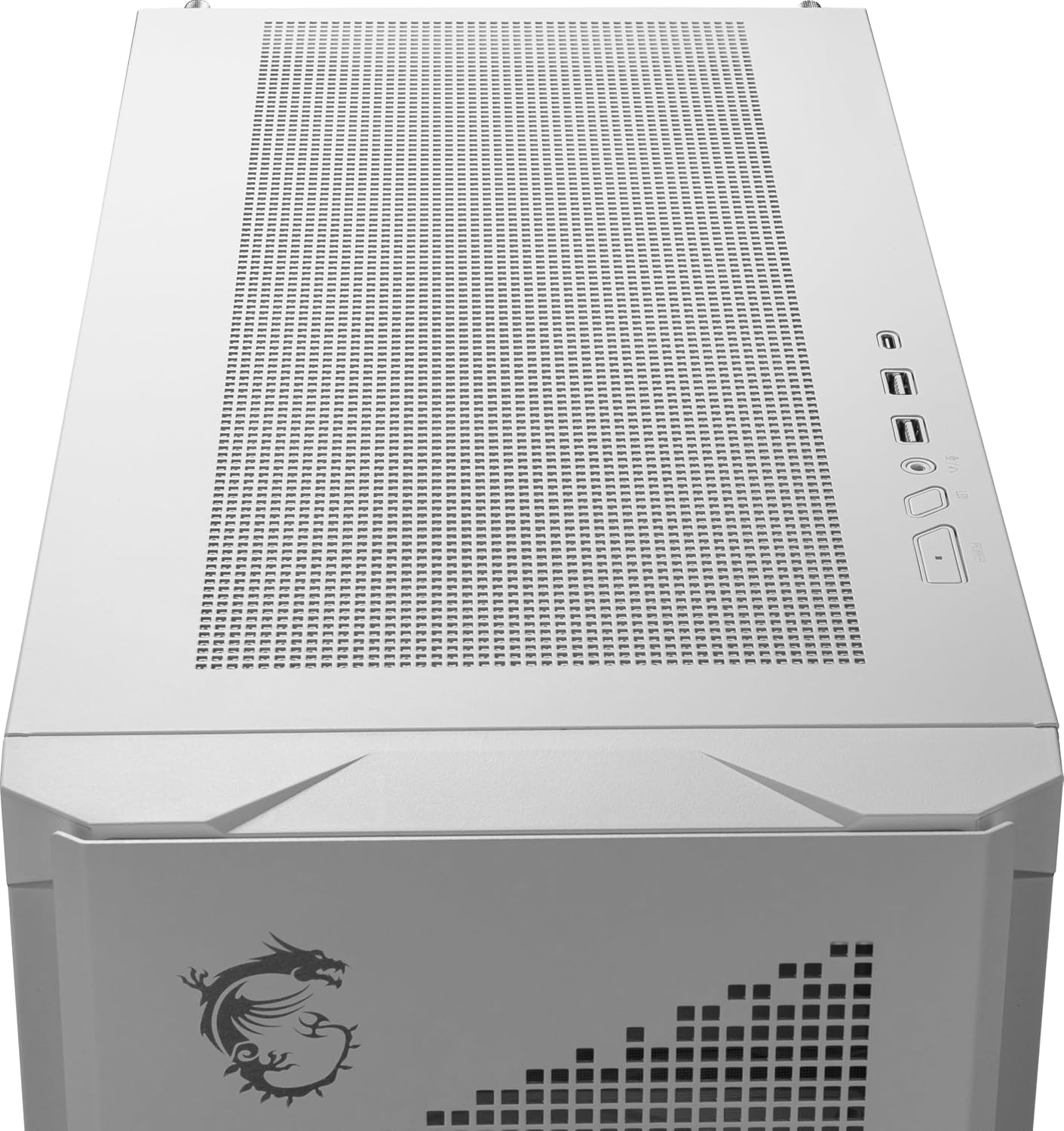 MSI CS MPG VELOX 300R AIRFLOW PZ WHITE MT Laminated TG 2x160mmARGB FN White