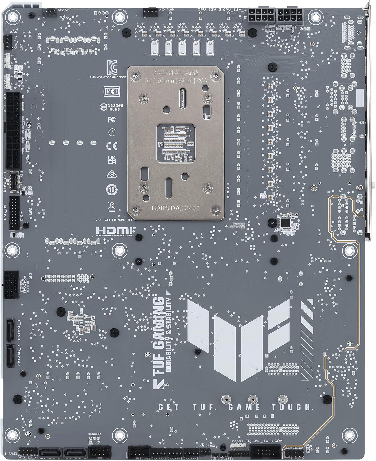 ASUS MB TUF GAMING B850-BTF WIFI W AMD B850 AM5 max.256GB DDR5 ATX