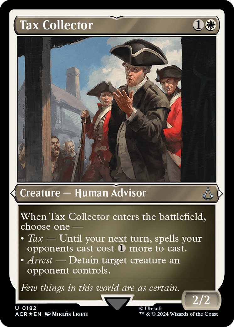 Tax Collector (ACR-182) - Assassin's Creed Etched Foil