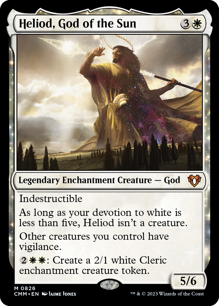 Heliod, God of the Sun [cmm - 826]