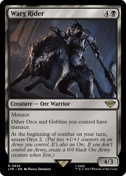 Warg Rider [ltr - 826]